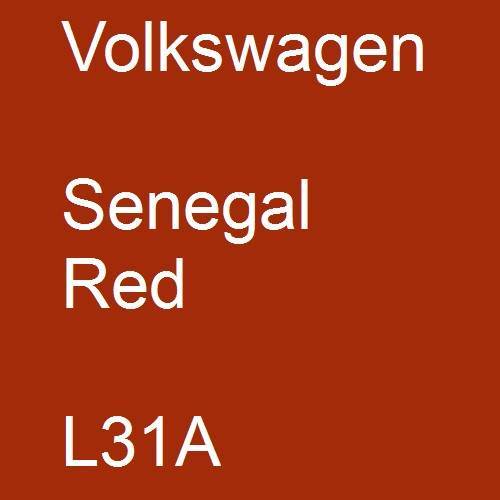 Volkswagen, Senegal Red, L31A.